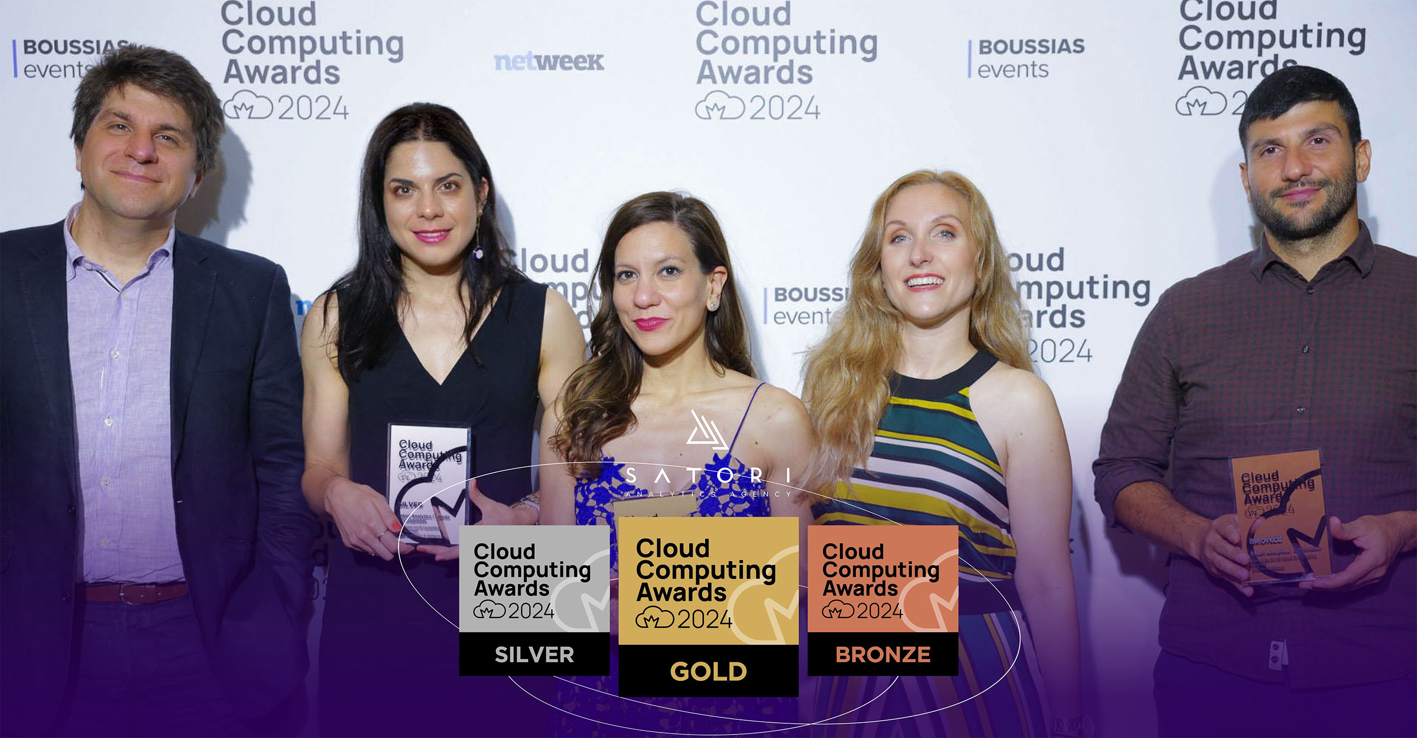 Satori scores Hat-Trick of Success at the Cloud Computing Awards 2024